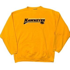 Vintage University of Iowa Hawkeyes Cadre Athletic Crewneck Size XXL